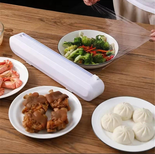 Cling Film Cutter Plastic Packaging Cutting Dispenser
